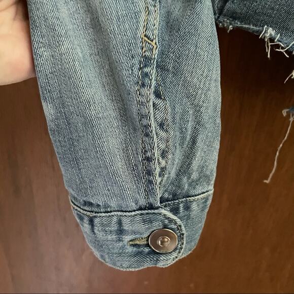 Y2K Crop Denim jacket - Picture 6 of 8